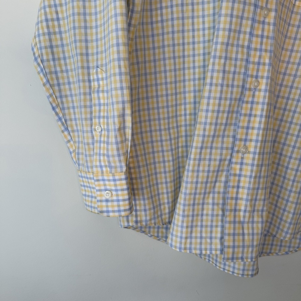 Pronto Uomo Non Iron Slim Fit Cotton Long Sleeve Dress‎ Shirt Size 15 32/33 - Picture 5 of 10